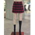 WAAC 格紋百褶裙