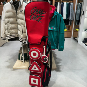 malbongolf 魷魚遊戲 球桿袋