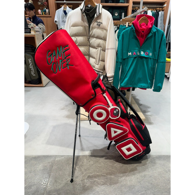 malbongolf 魷魚遊戲 球桿袋