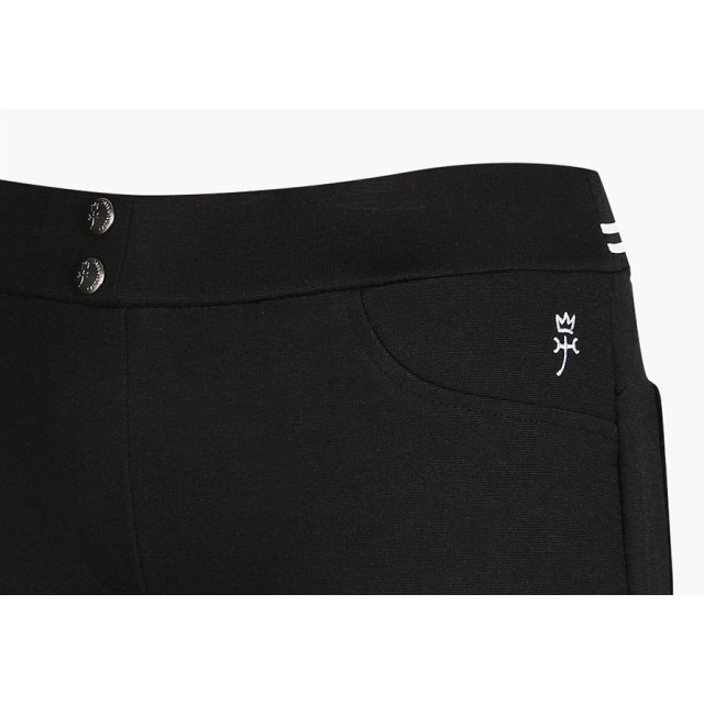 小花女生秋天彈性合身褲