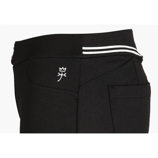 小花女生秋天彈性合身褲