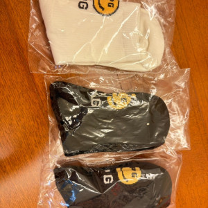 pearly gates 短襪 黑色/白色