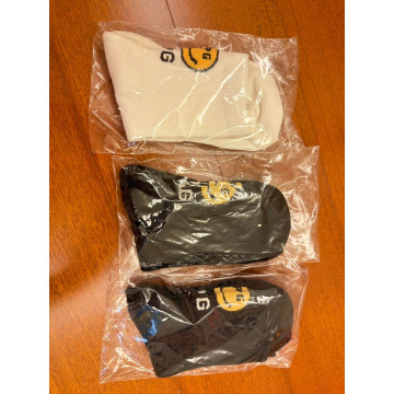 pearly gates 短襪 黑色/白色