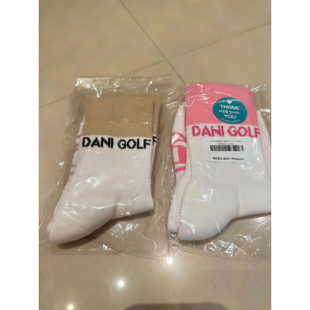 danilove 米色 粉色短襪