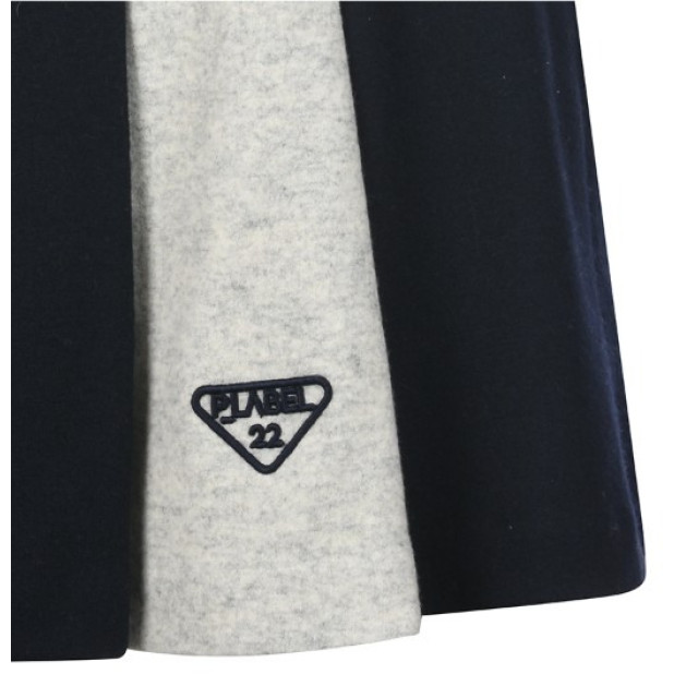 P_LABEL保暖百摺裙