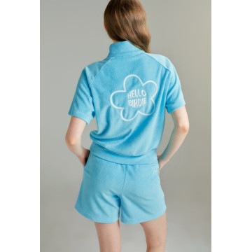 GOXO成套可愛上衣+短褲