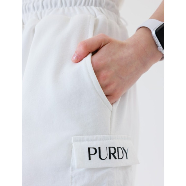 PURDY F，白色上衣+裙子